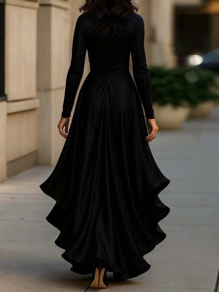 Victoria™ | Elegant Evening Wrap Dress