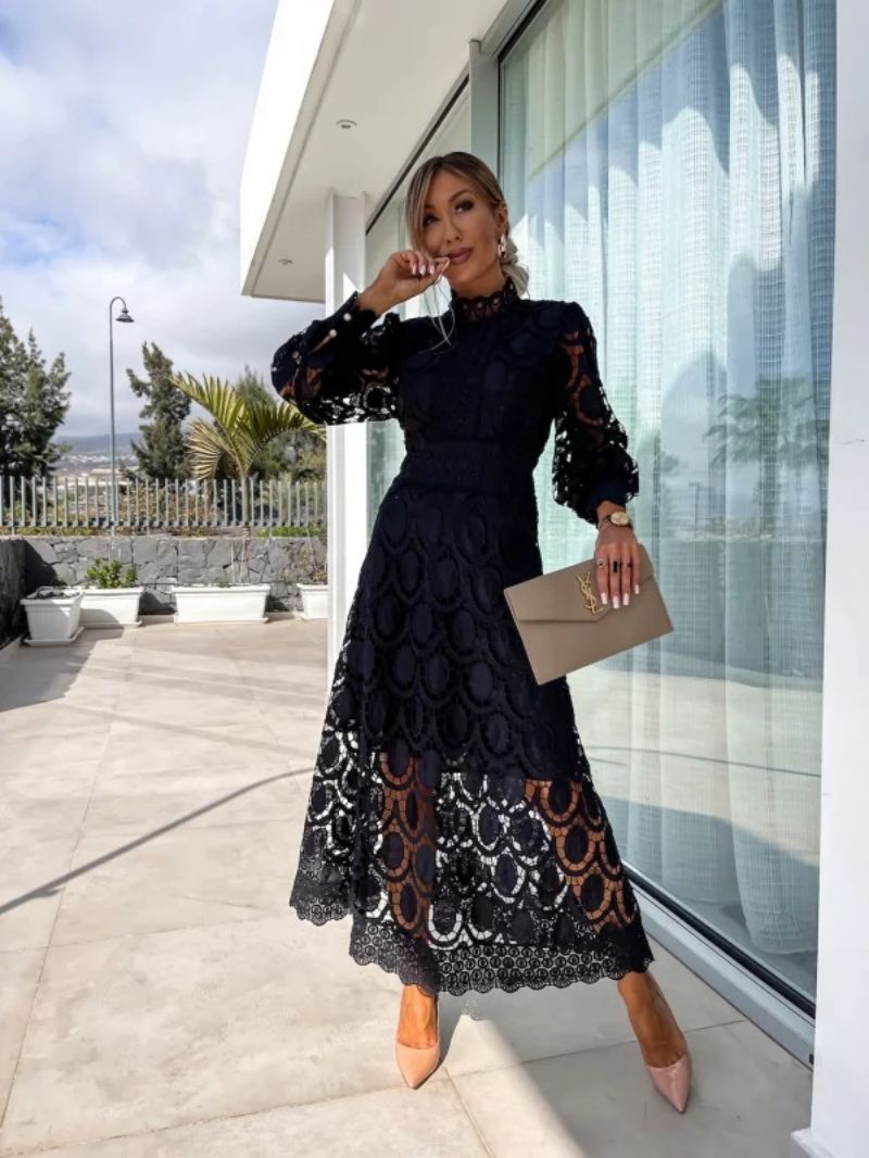 Joanne™ | Elegant Lace Midi Dress