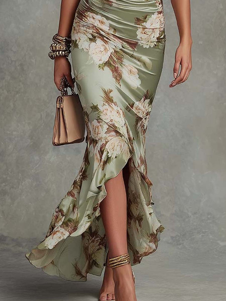 Denise™ | Elegant Floral Maxi Dress