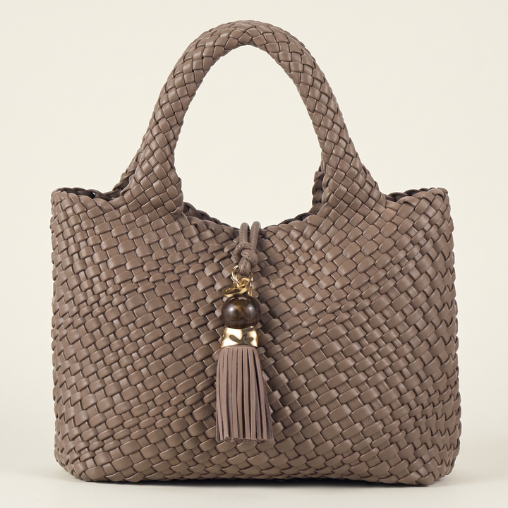 Alina — Woven Tote Bag