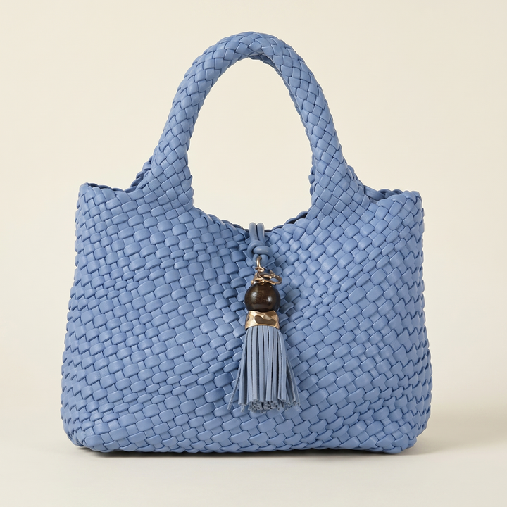 Alina — Woven Tote Bag