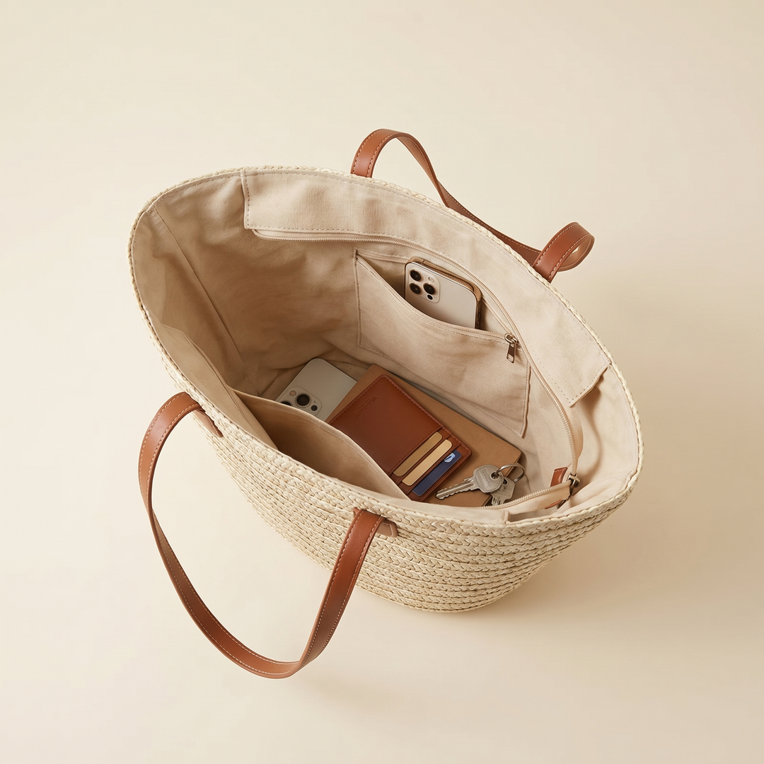 Nadine — Woven Tote
