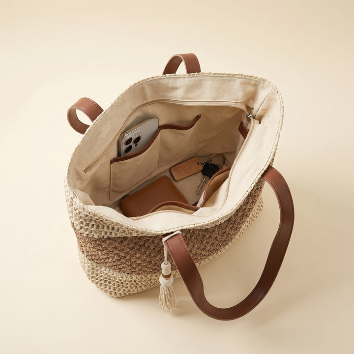 Rosanne — Woven Tote