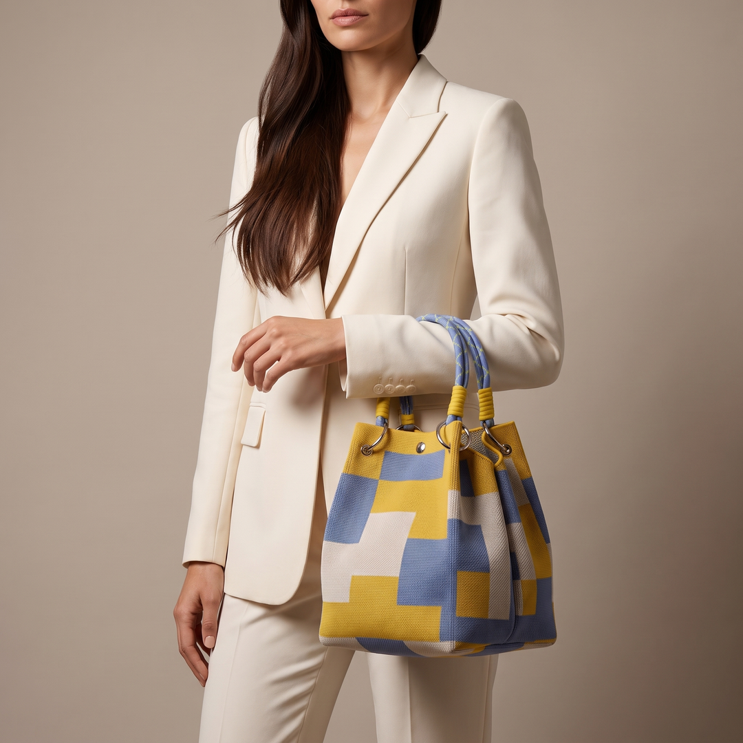 Florence | Woven Statement Tote