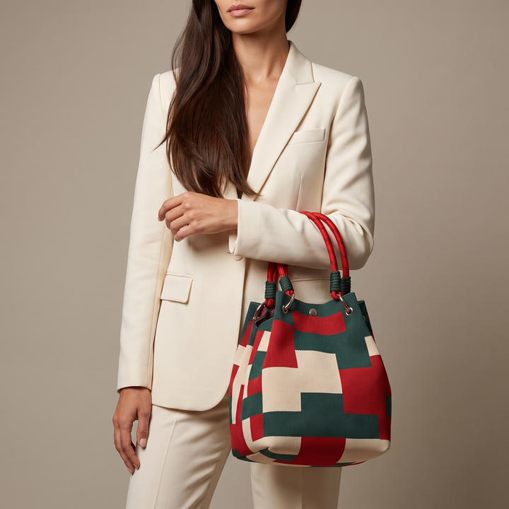 Florence | Woven Statement Tote