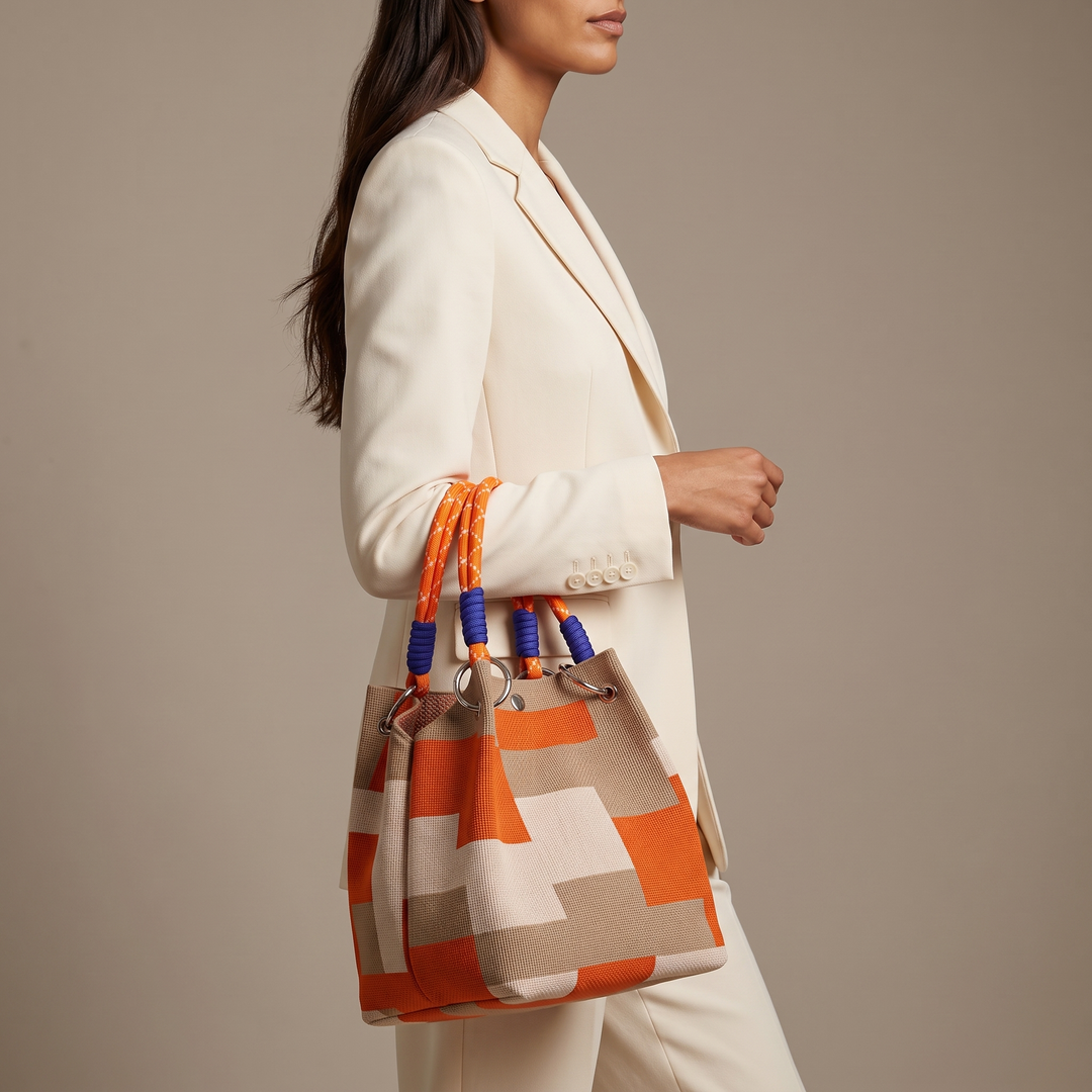 Florence | Woven Statement Tote