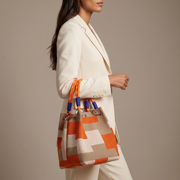 Florence | Woven Statement Tote