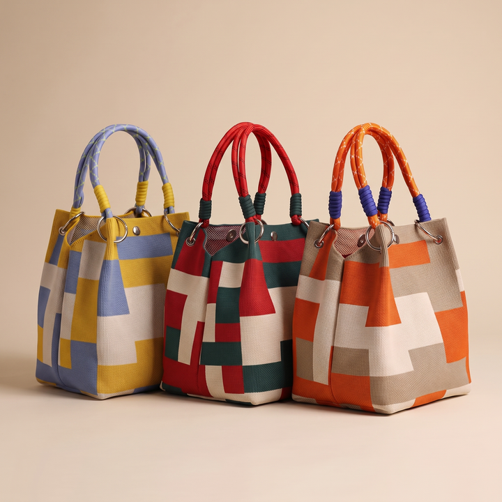 Florence | Woven Statement Tote