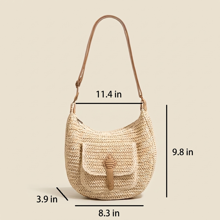 Sienna | Woven Shoulder Bag