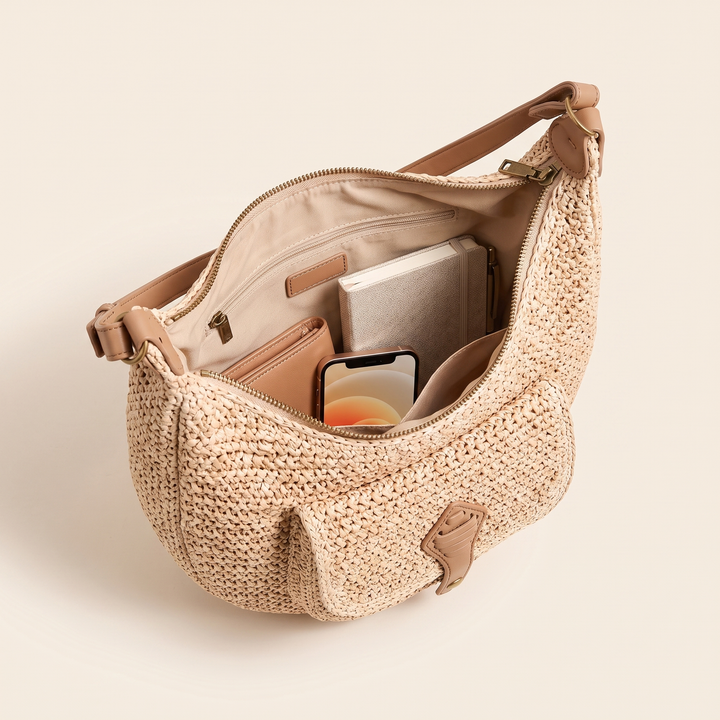 Sienna | Woven Shoulder Bag