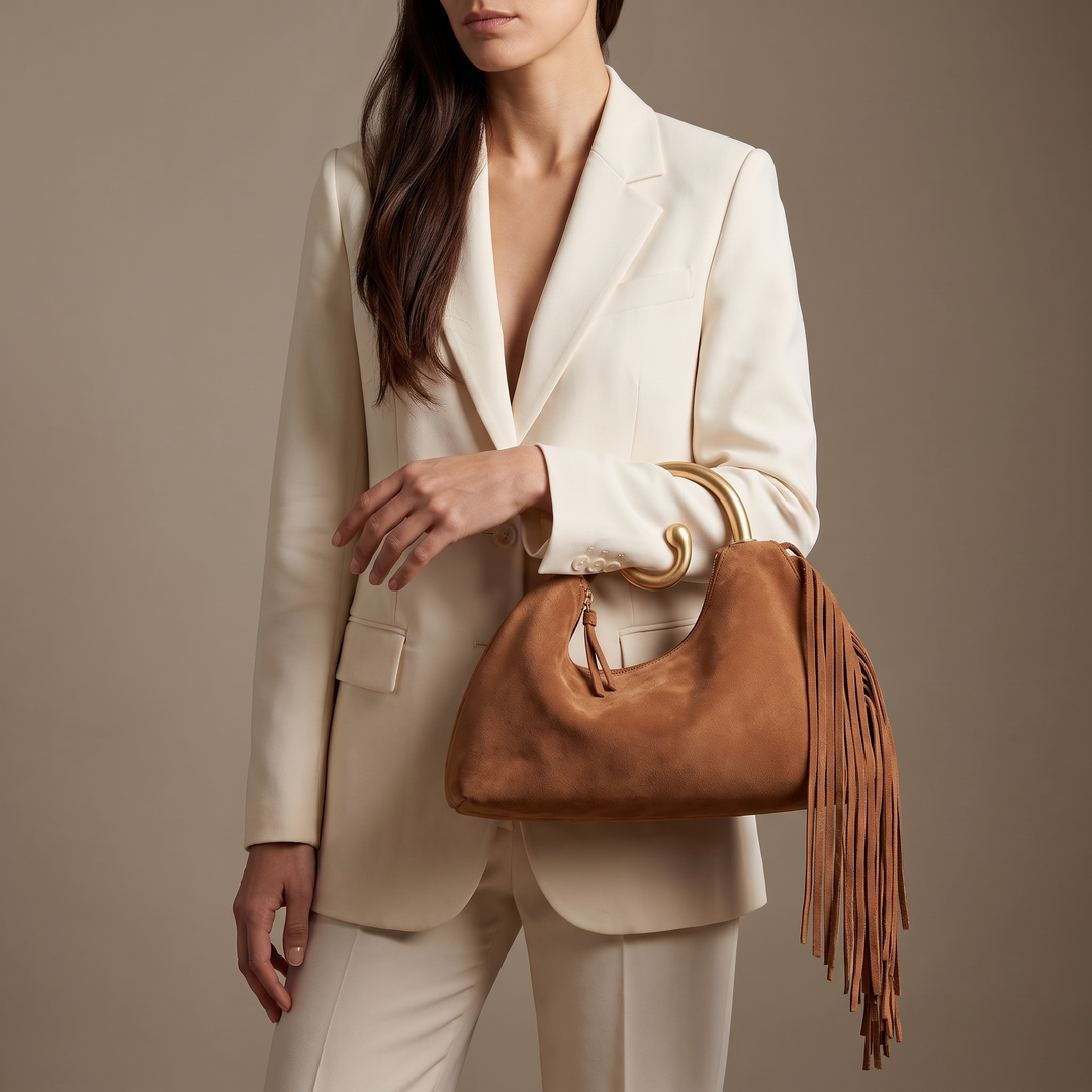 Simone | Fringe Statement Handbag