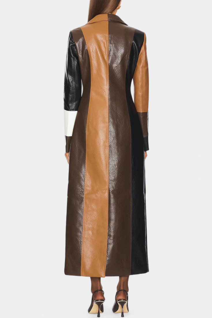 Camille | Colorblock Statement Coat